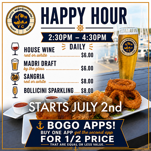 Happy Hour ad