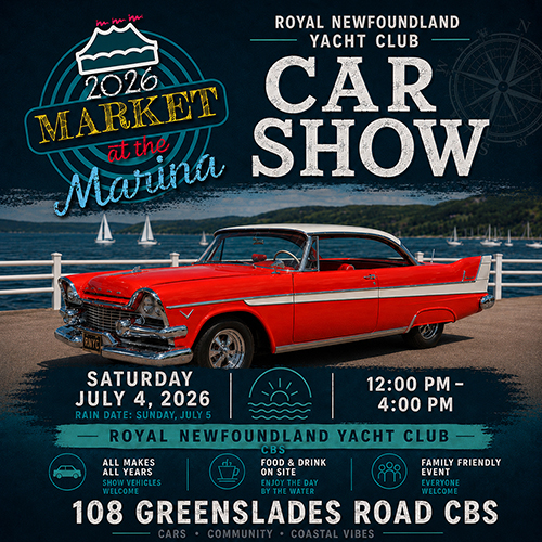 Market at the Marina Car Show ad