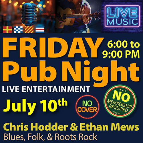 Friday Pub Night ad