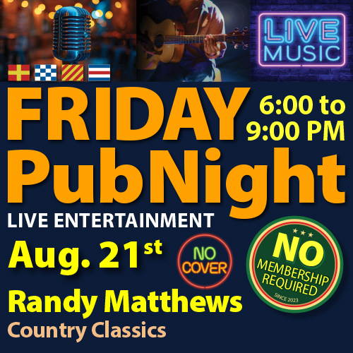 Friday Pub Night ad