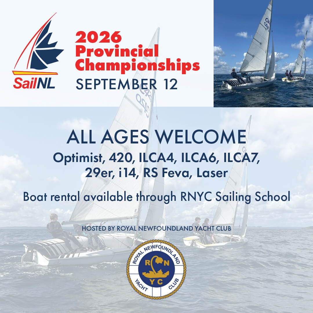 Sail NL Provincial Championships ad