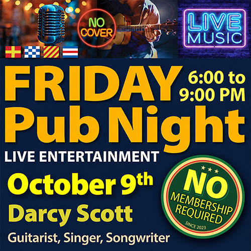 Friday Pub Night ad